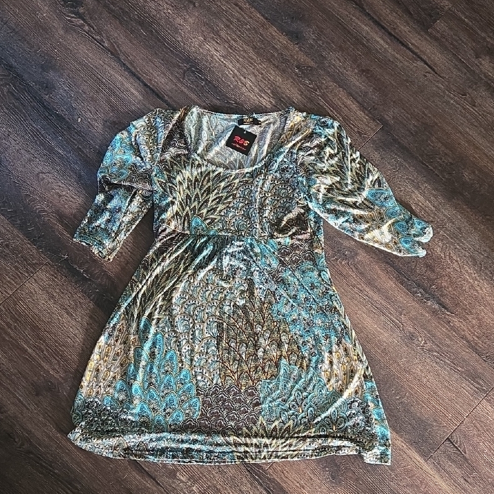 Elegant Multicolor Dress